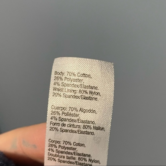 Assets by Sara Blakely Spanx Blue Denim Look Leggings - Picture 5 of 6